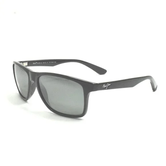 Maui Jim Onshore MJ 798-02 Gloss Black / Neutral Grey Lens Maui Jim Onshore MJ 798 02 Glass Black Frame + Grey  main image 3